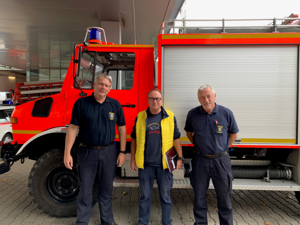 KJS bei der Leitung der Hagener Feuerwehr